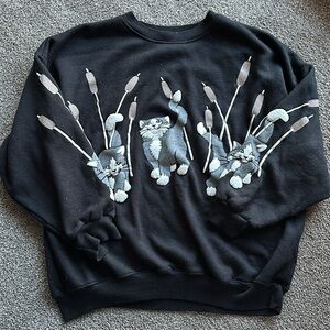 Vintage Cat Sweatshirt